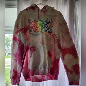COPY - Beautiful Disaster, Limited Edition, Tye Dye  Women's Hoodie, Size L